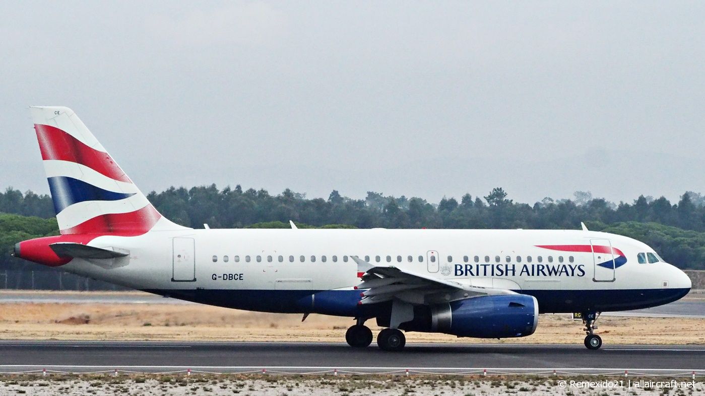 G-DBCE · Airbus A319-131 · (FAO / LPFR)