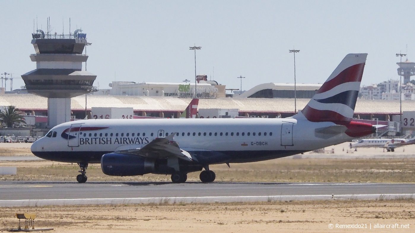 G-DBCH · Airbus A319-131 · (FAO / LPFR)