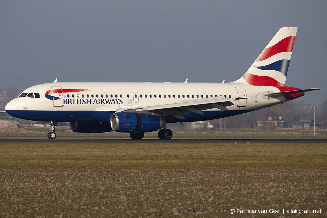 G-DBCJ · Airbus A319-131 · (AMS / EHAM)
