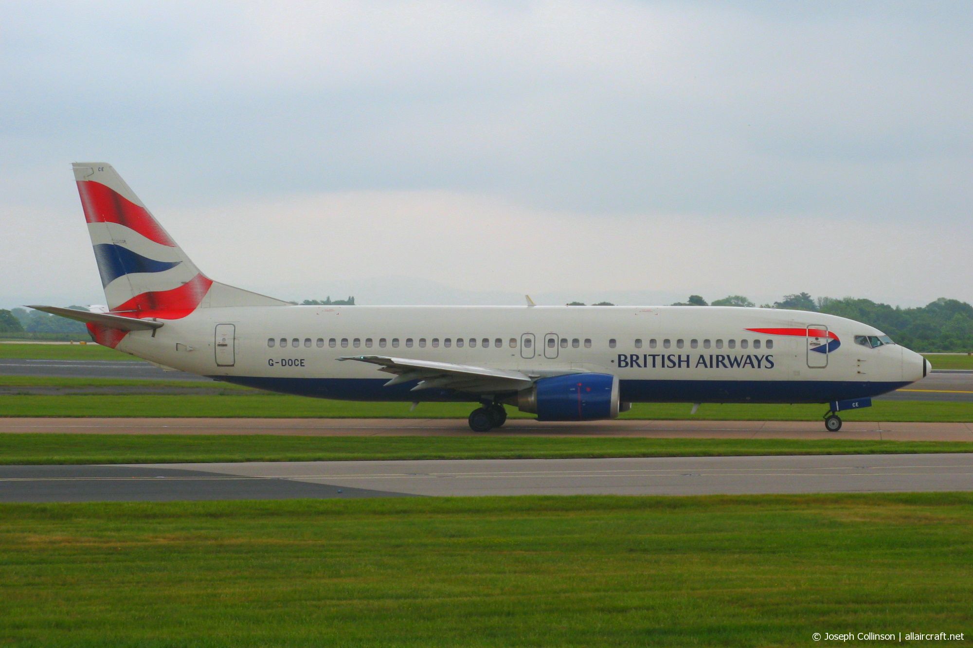 G-DOCE · Boeing 737-436 · (MAN / EGCC)
