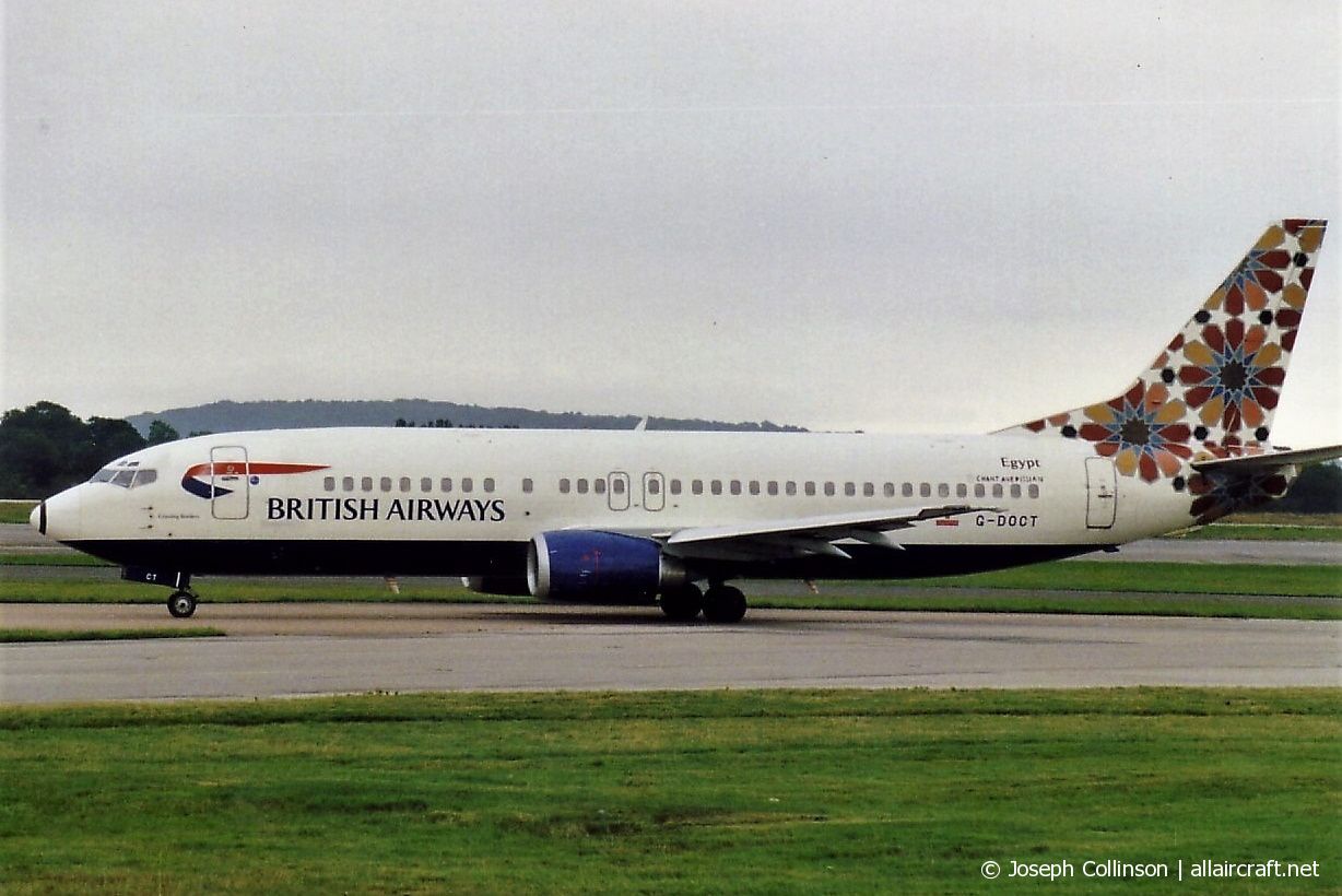 G-DOCT · Boeing 737-436 · (MAN / EGCC)