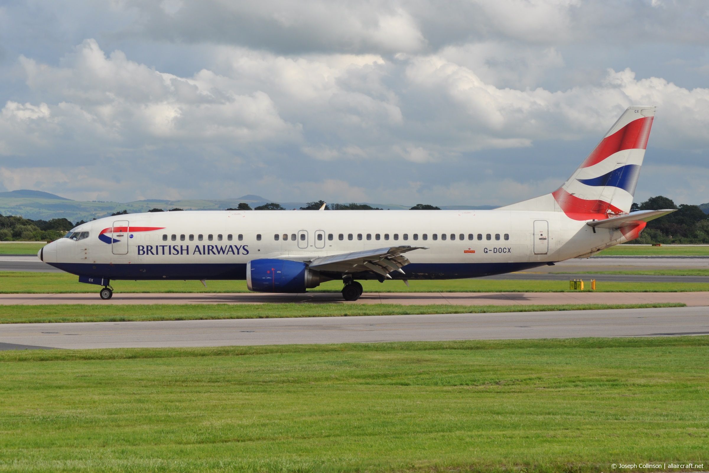 G-DOCX · Boeing 737-436 · (MAN / EGCC)
