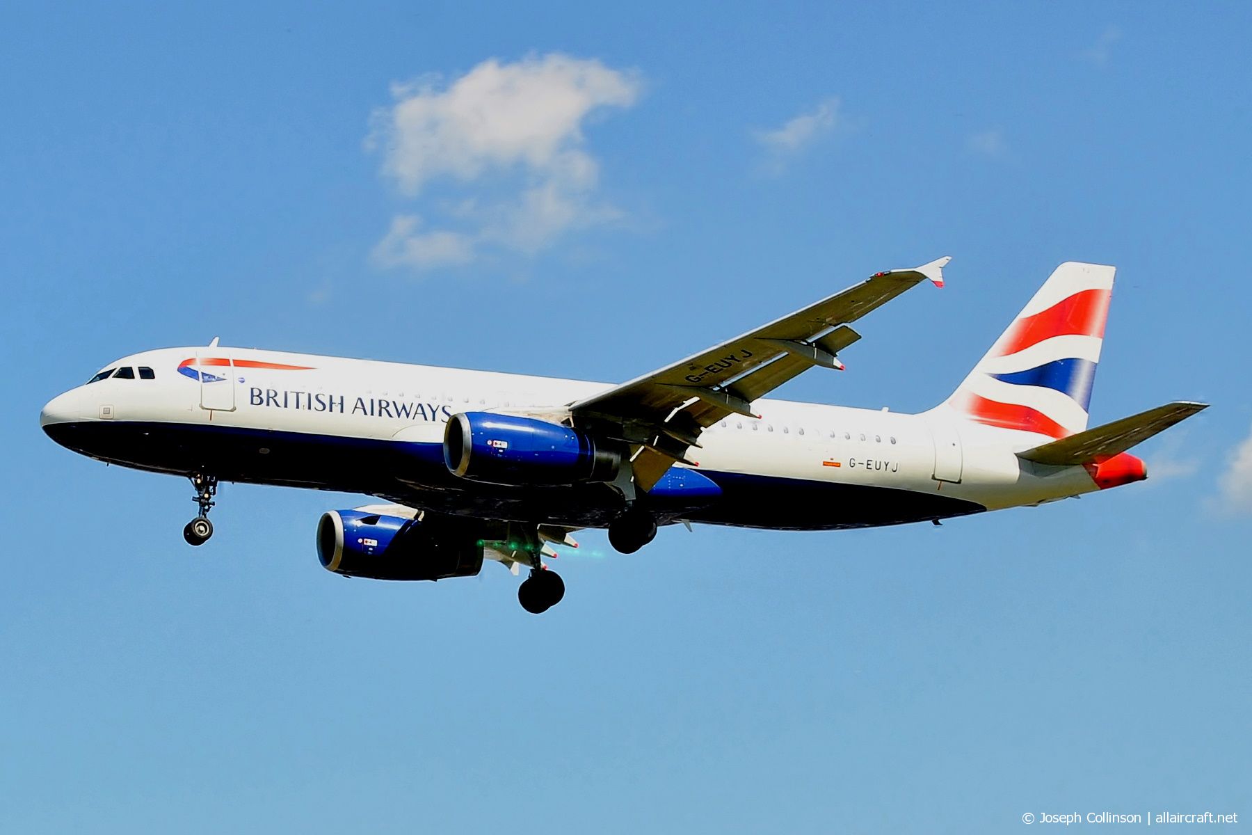 G-EUYJ · Airbus A320-232 · (LHR / EGLL)