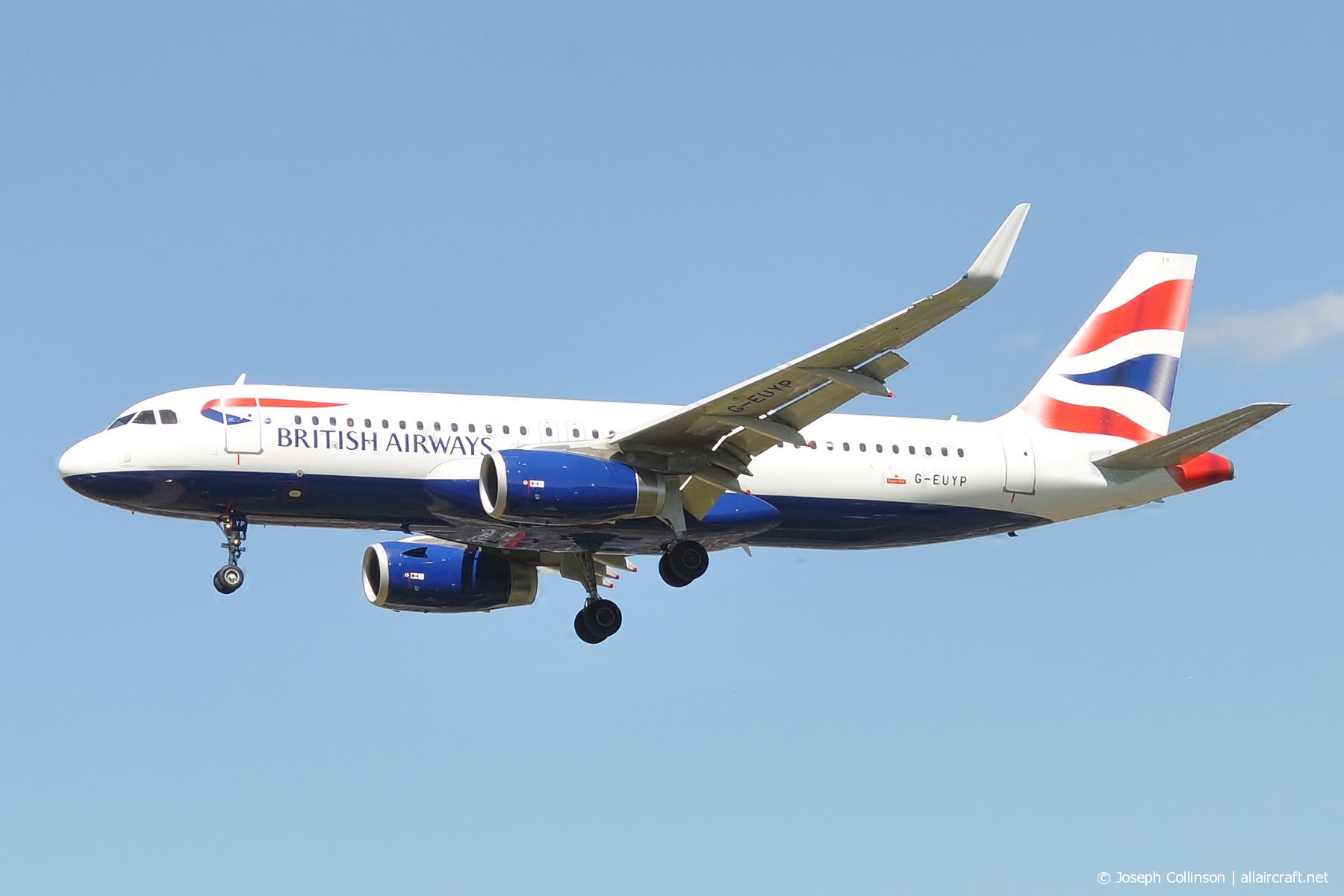 G-EUYP · Airbus A320-232(WL) · (LHR / EGLL)