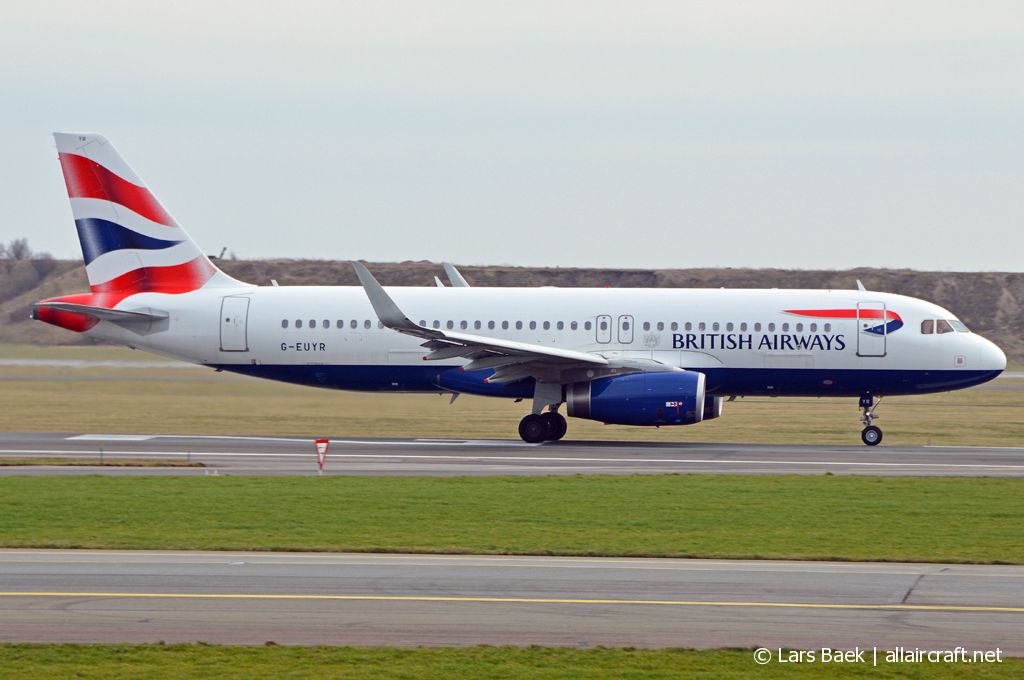 G-EUYR · Airbus A320-232 · (CPH / EKCH)