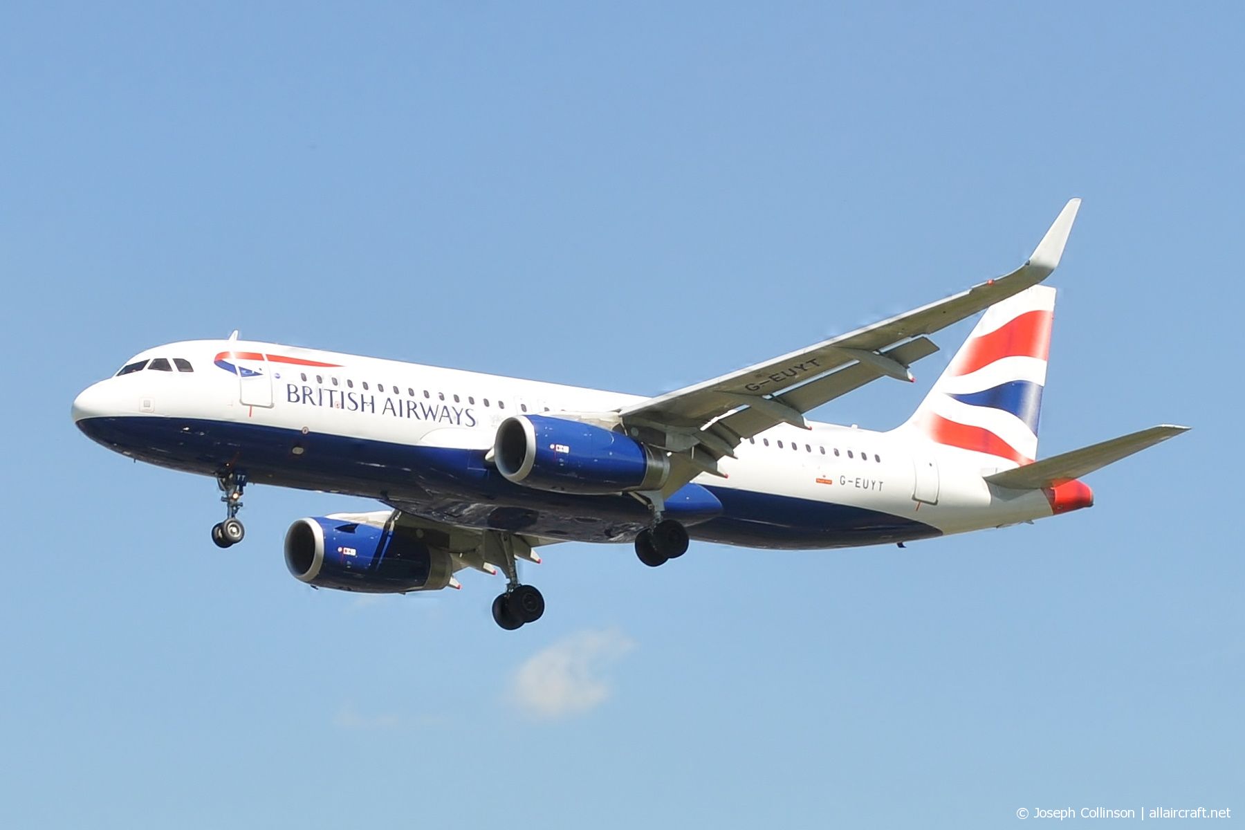 G-EUYT · Airbus A320-232(WL) · (LHR / EGLL)