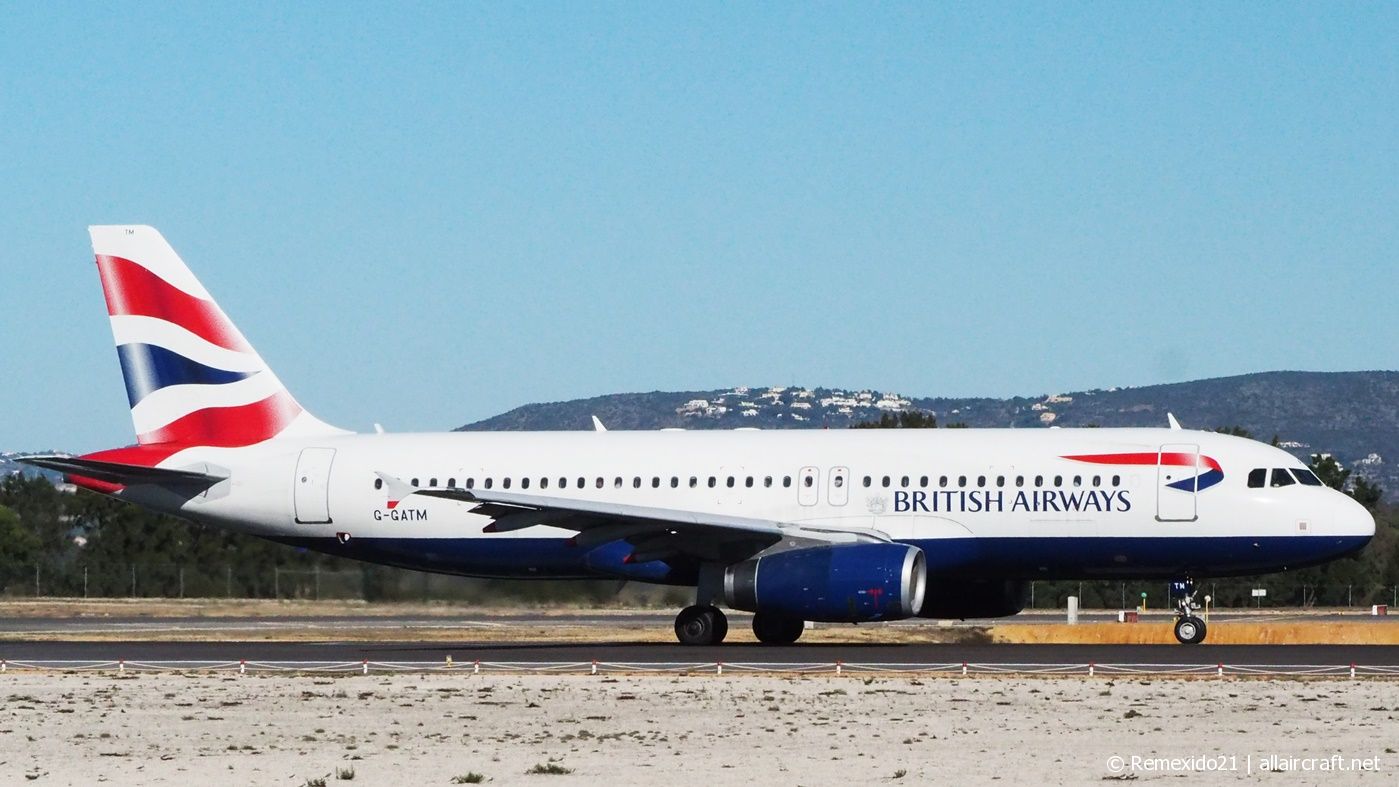 G-GATM · Airbus A320-233 · (FAO / LPFR)