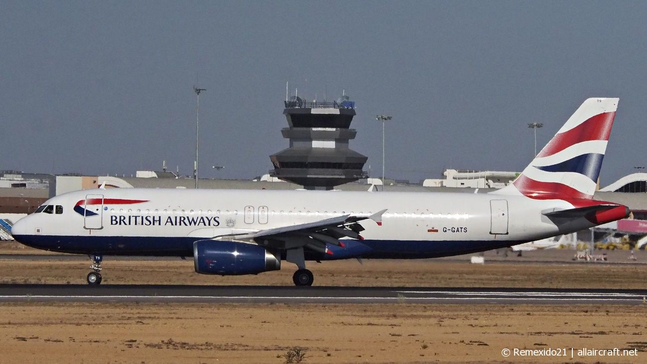 G-GATS · Airbus A320-214 · (FAO / LPFR)