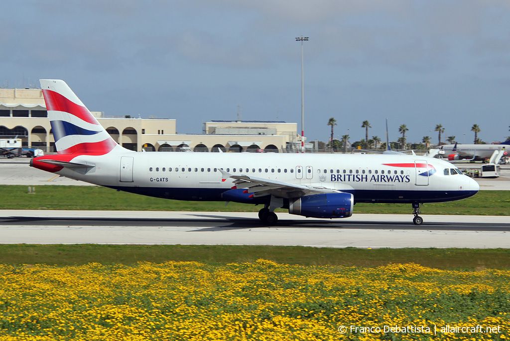 G-GATS · Airbus A320-214 · (MLA / LMML)