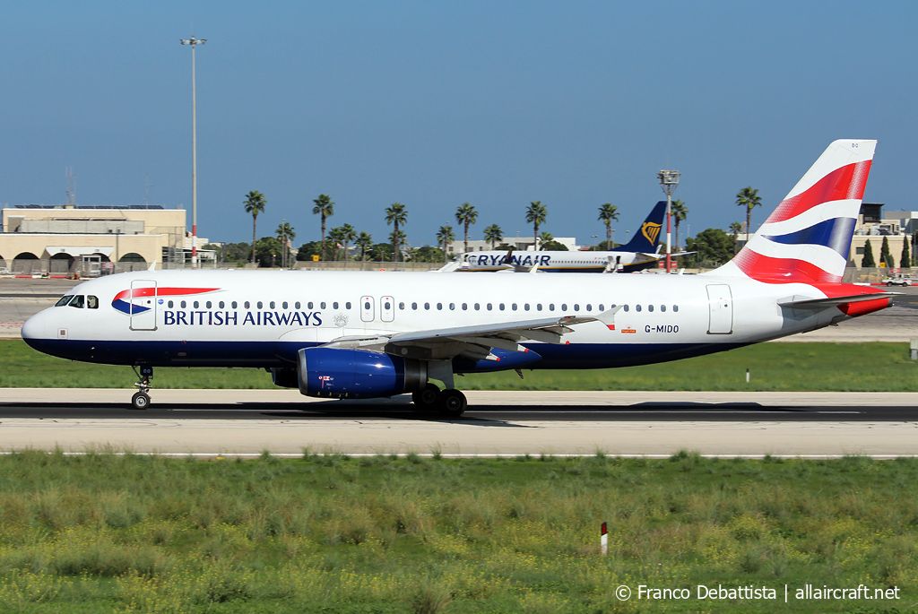 G-MIDO · Airbus A320-232 · (MLA / LMML)