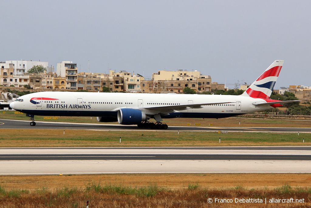 G-STBB · Boeing 777-36N/ER · (MLA / LMML)