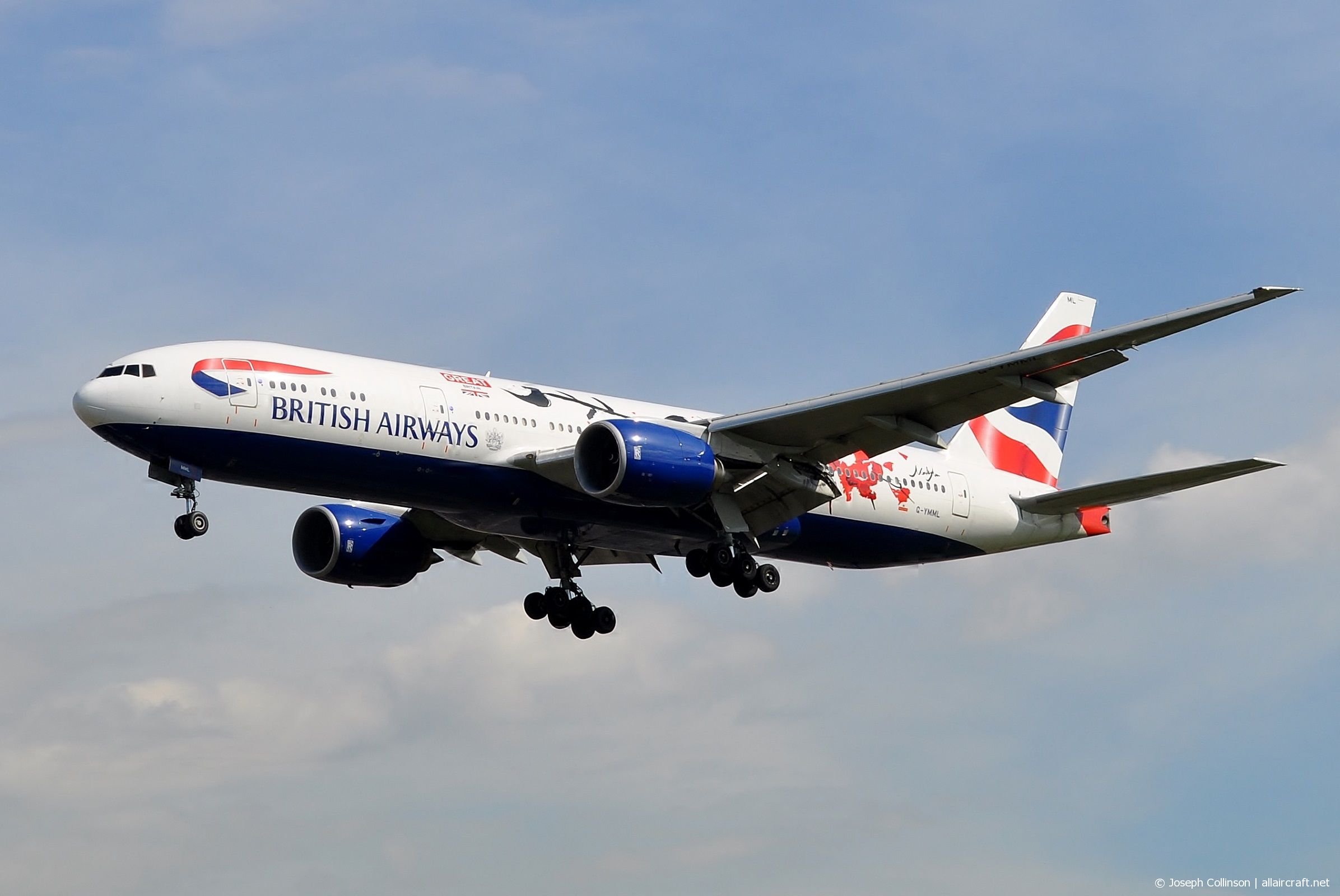 G-YMML · Boeing 777-236/ER · (LHR / EGLL)
