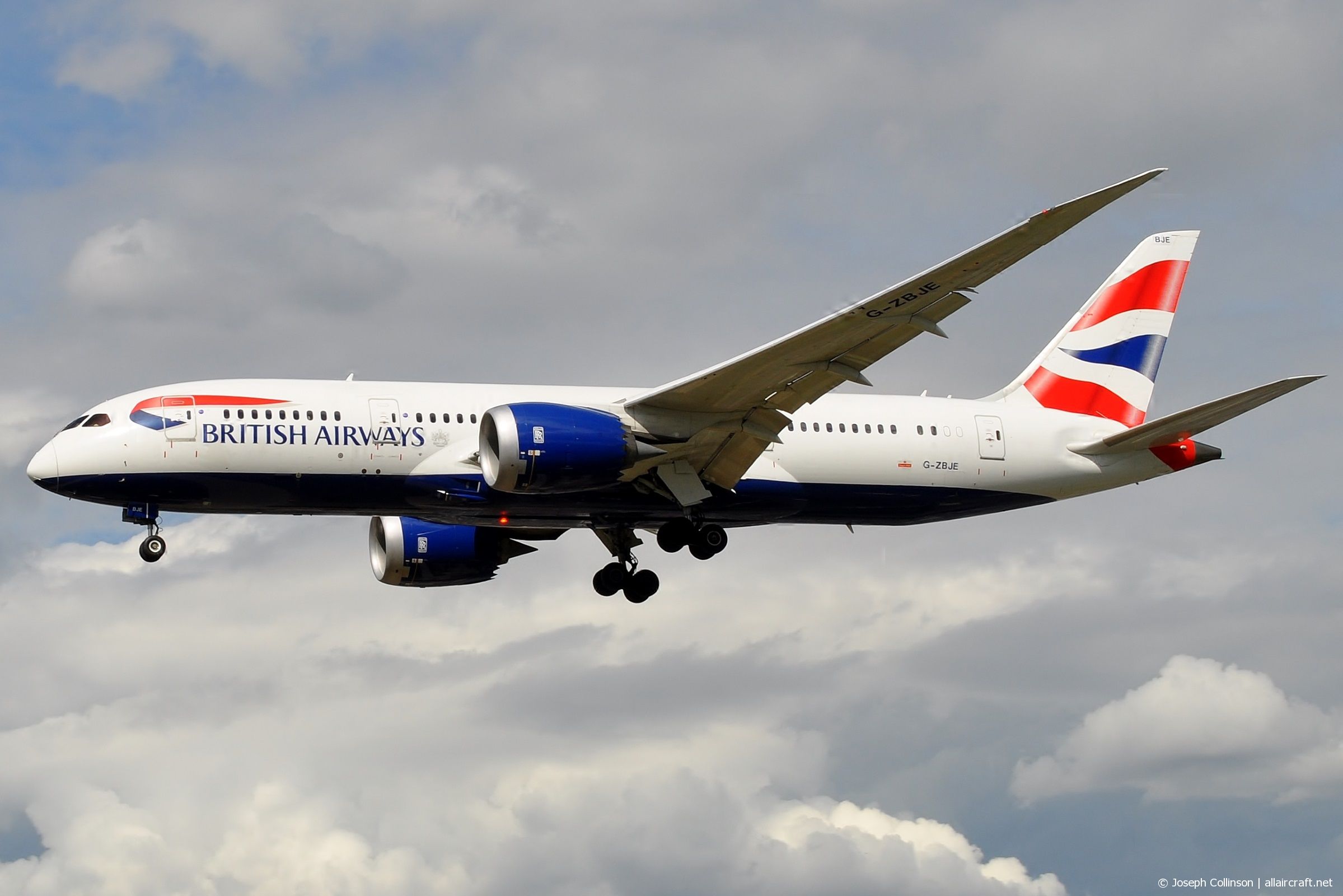 G-ZBJE · Boeing 787-8 Dreamliner · (LHR / EGLL)