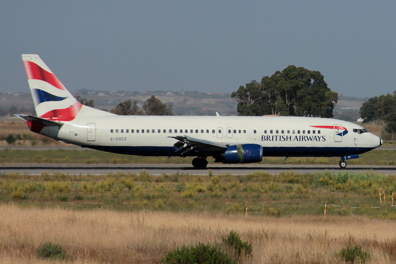 G-DOCZ · Boeing 737-436 · (FCO / LIRF)