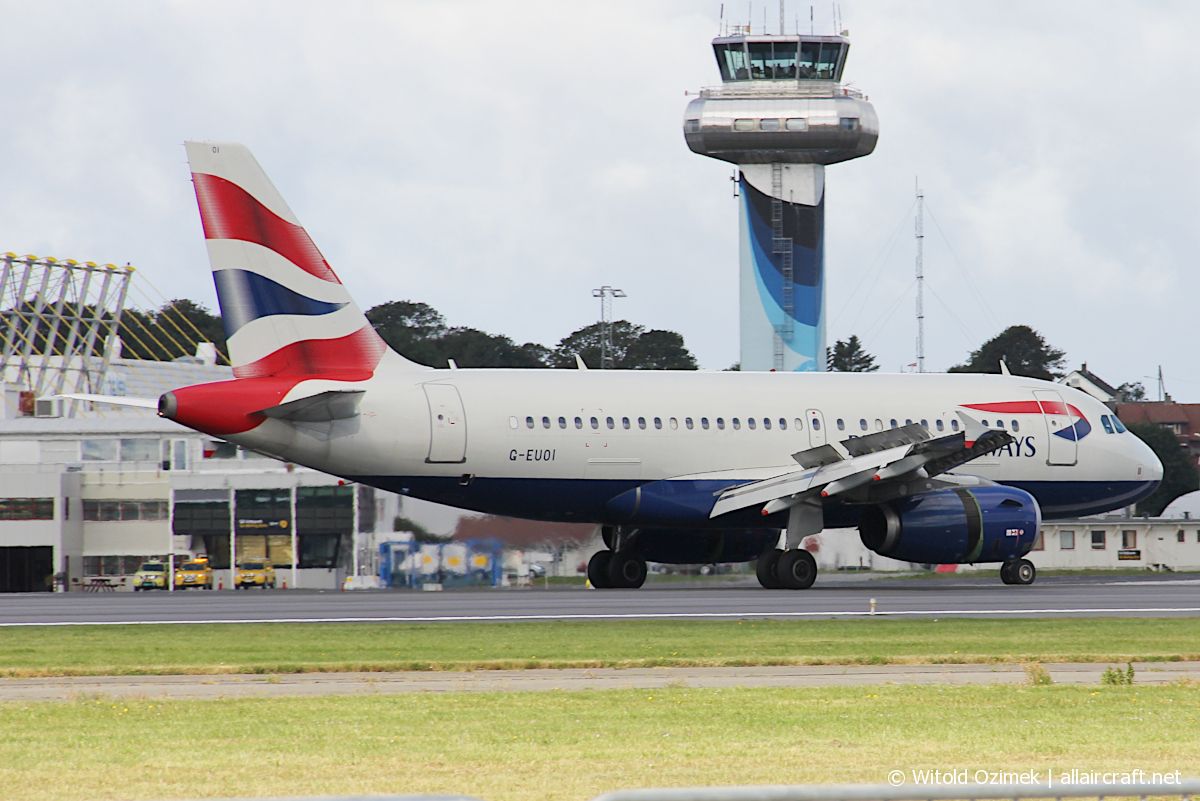 G-EUOI · Airbus A319-131 · (SVG / ENZV)