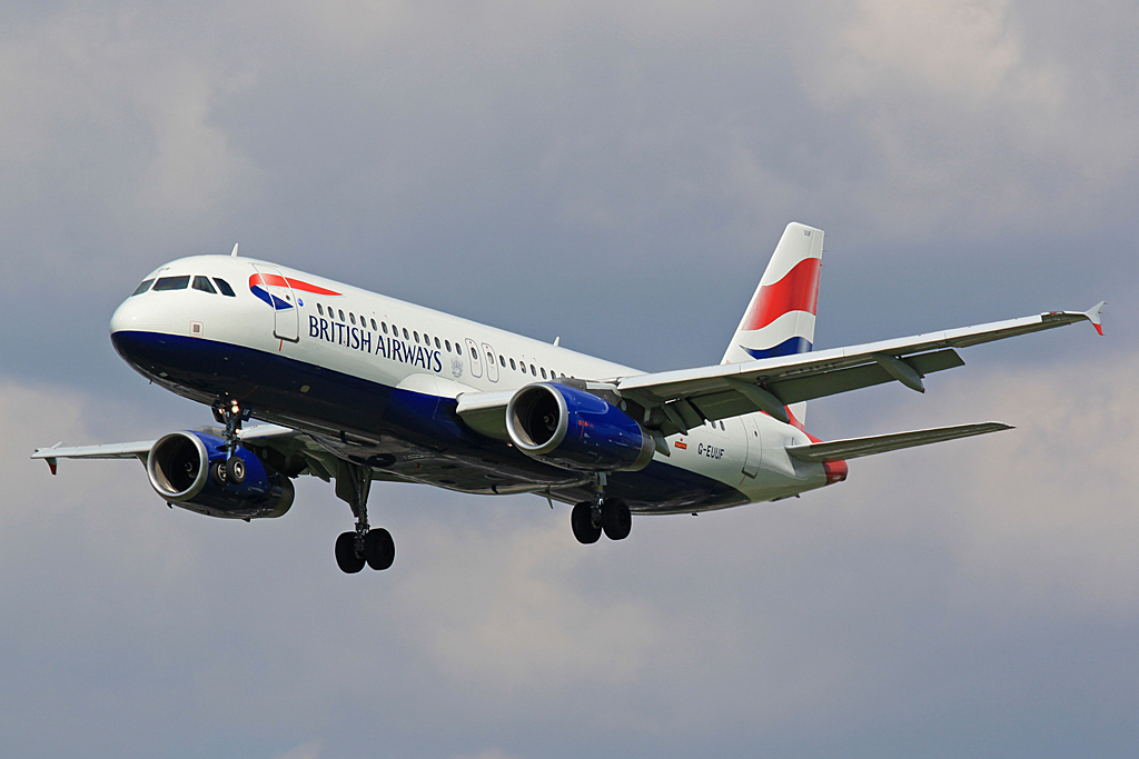 G-EUUF · Airbus A320-232 · (LHR / EGLL)