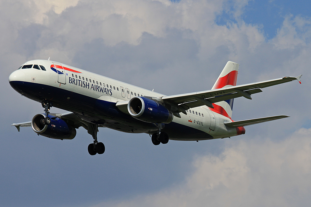 G-EUYL · Airbus A320-232 · (LHR / EGLL)
