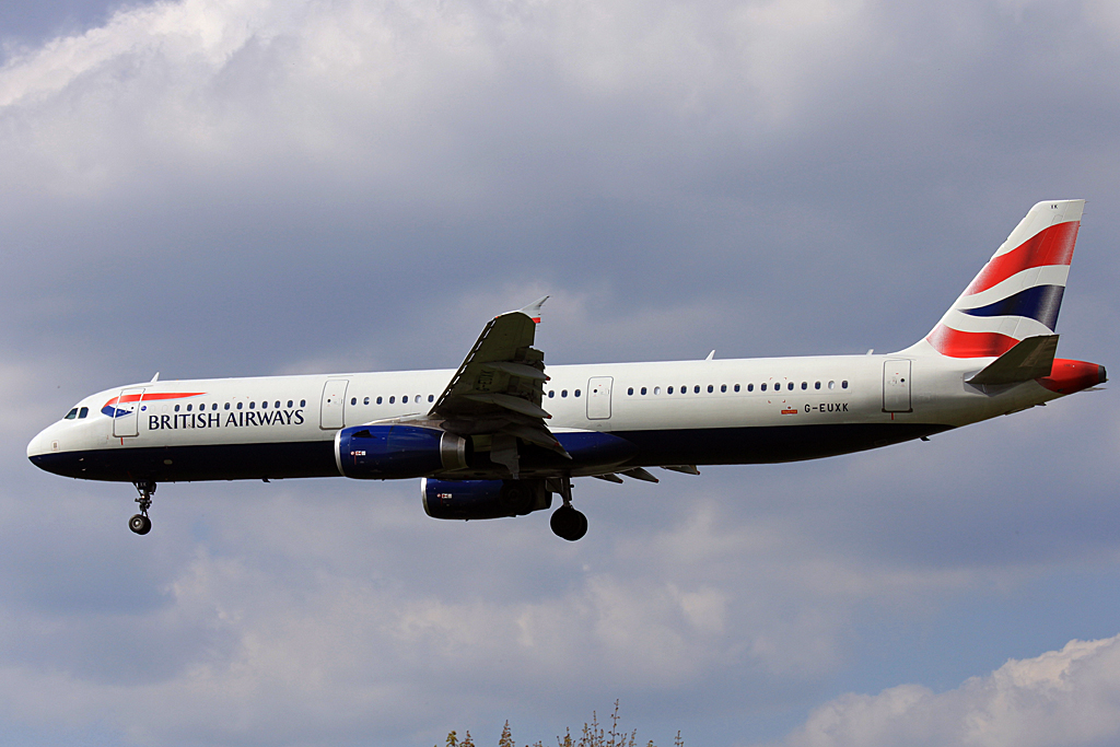 G-EUXK · Airbus A321-231 · (LHR / EGLL)