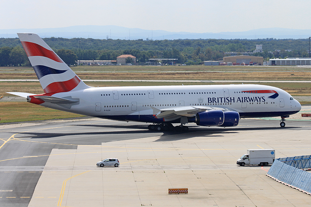 G-XLEA · Airbus A380-841 · (FRA / FRF / EDDF)