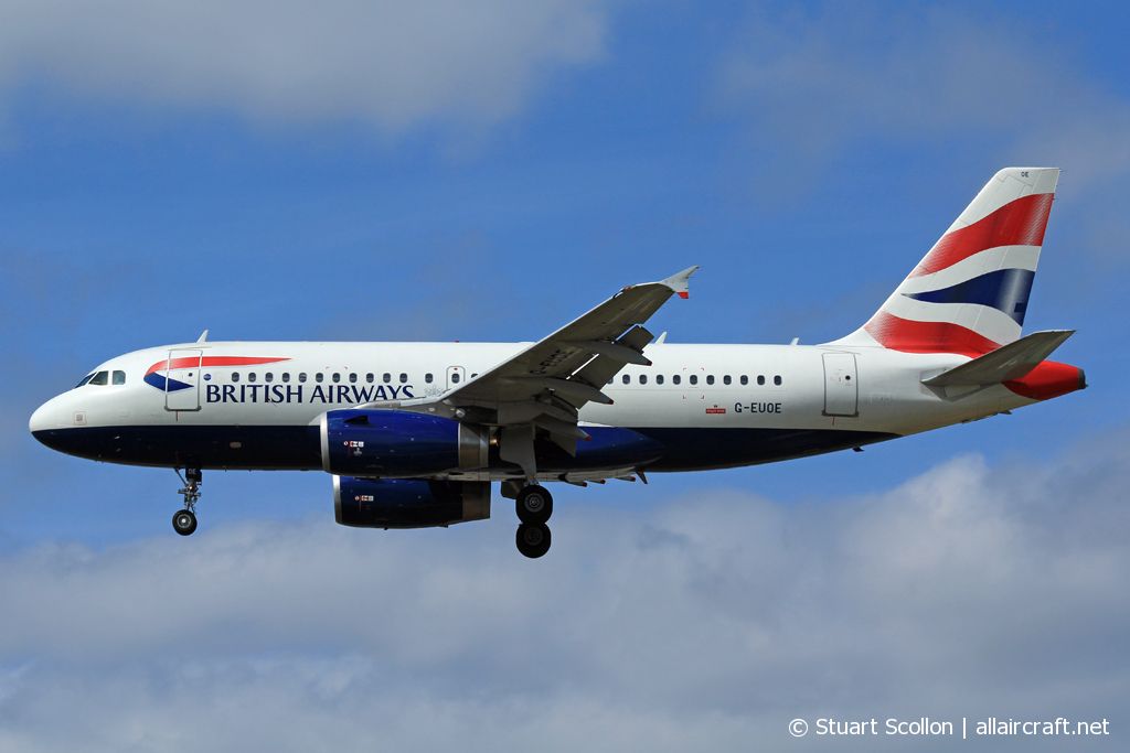 G-EUOE · Airbus A319-131 · (LHR / EGLL)