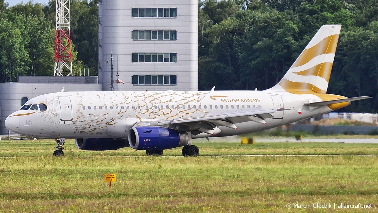 G-EUPH · Airbus A319-131 · (KRK / EPKK)