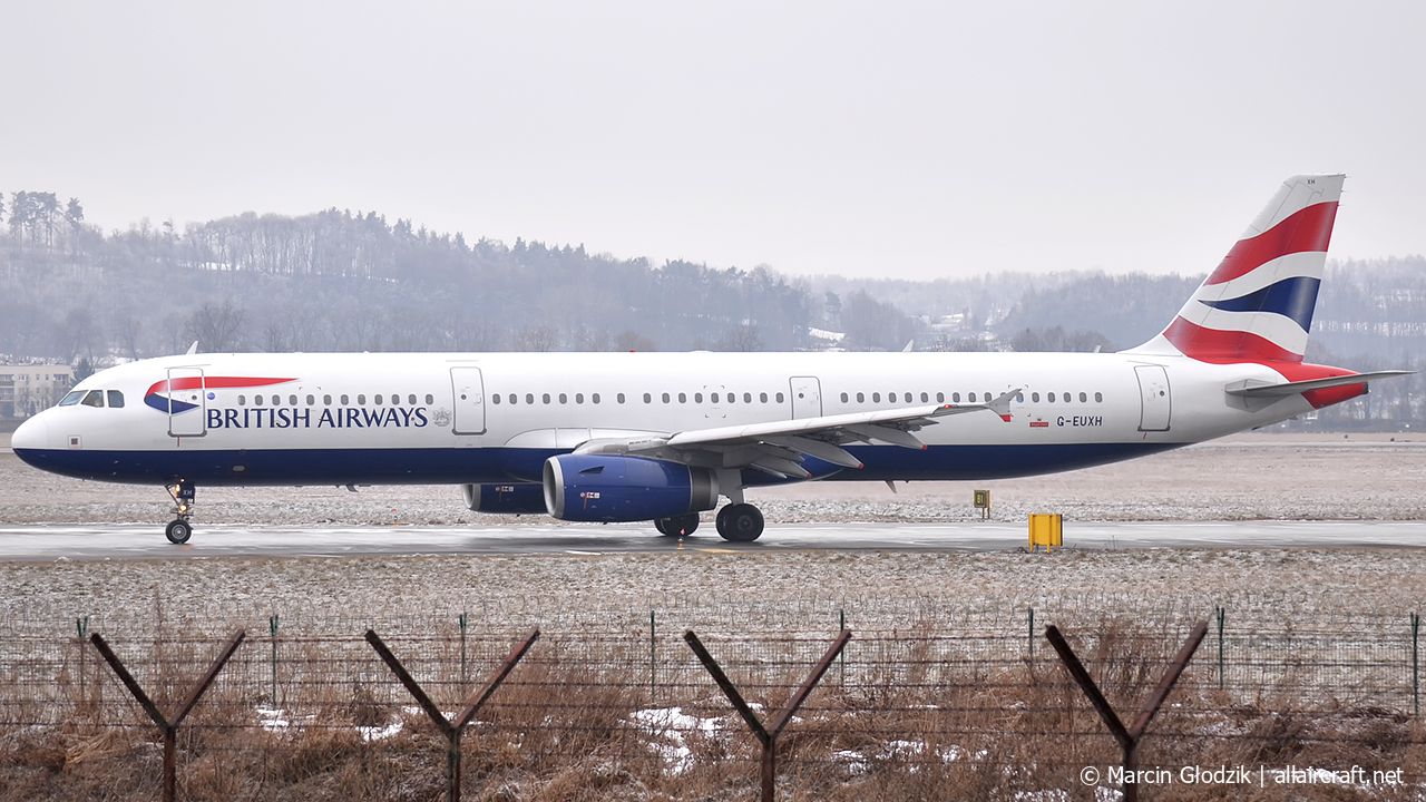 G-EUXH · Airbus A321-231 · (KRK / EPKK)