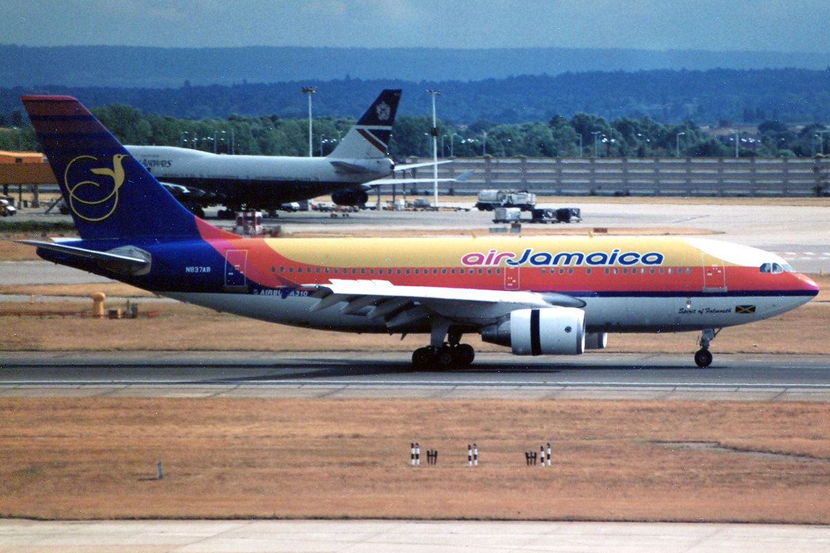 N837AB · Airbus A310-324 · (LHR / EGLL)