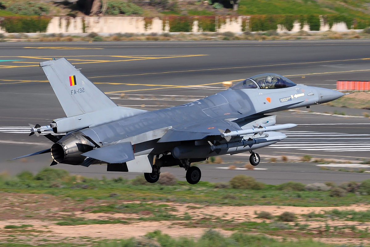 FA-132 · SABCA F-16AM Fighting Falcon · (LPA / GCLP)