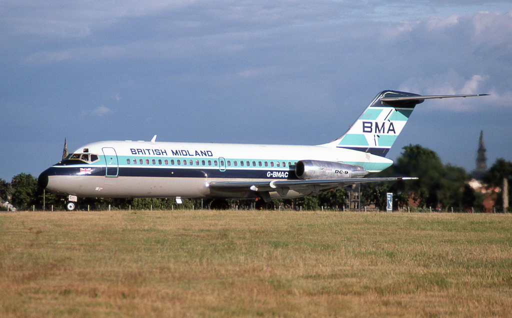 G-BMAC · Douglas DC-9-15 · (GLA / EGPF)