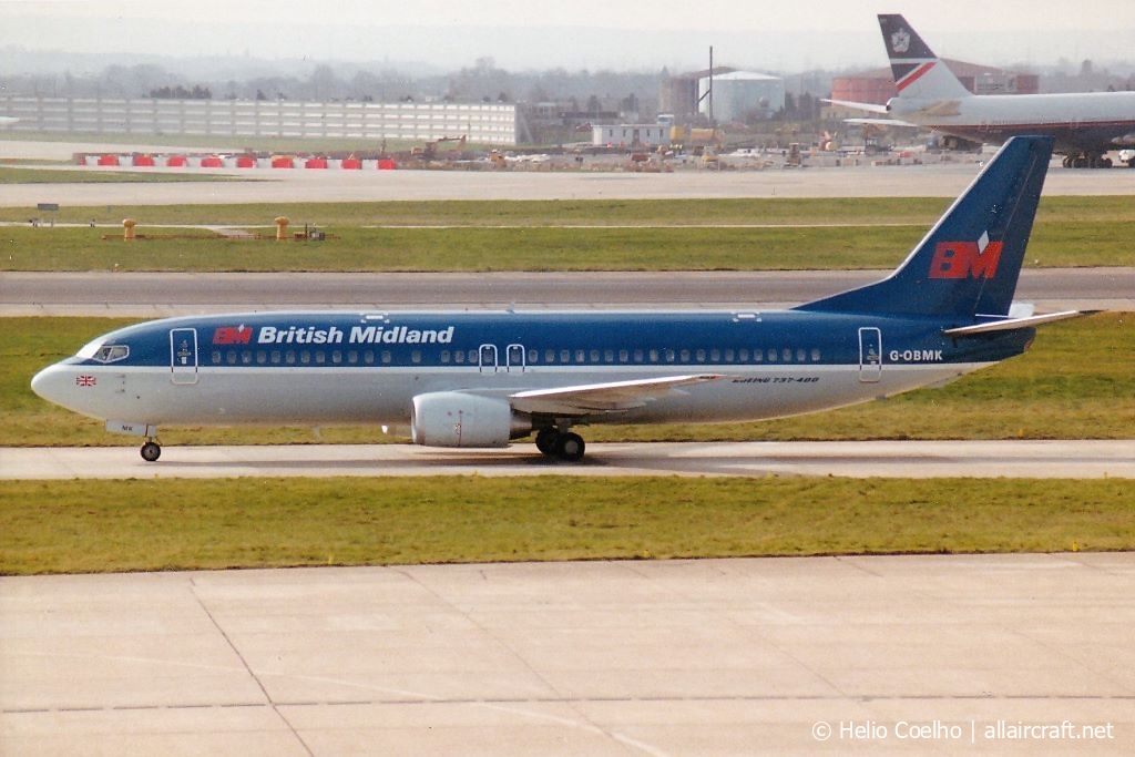 G-OBMK · Boeing 737-4S3 · (LHR / EGLL)