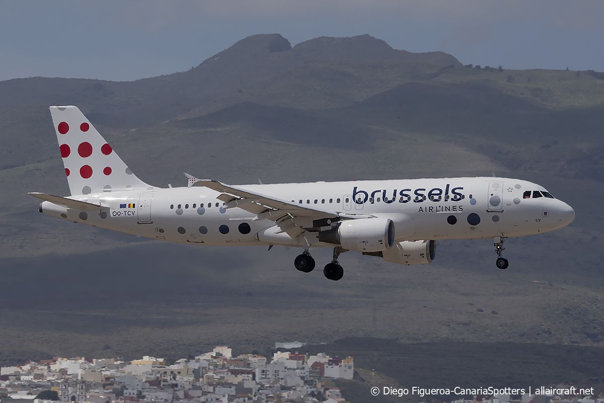 OO-TCV · Airbus A320-214 · (LPA / GCLP)