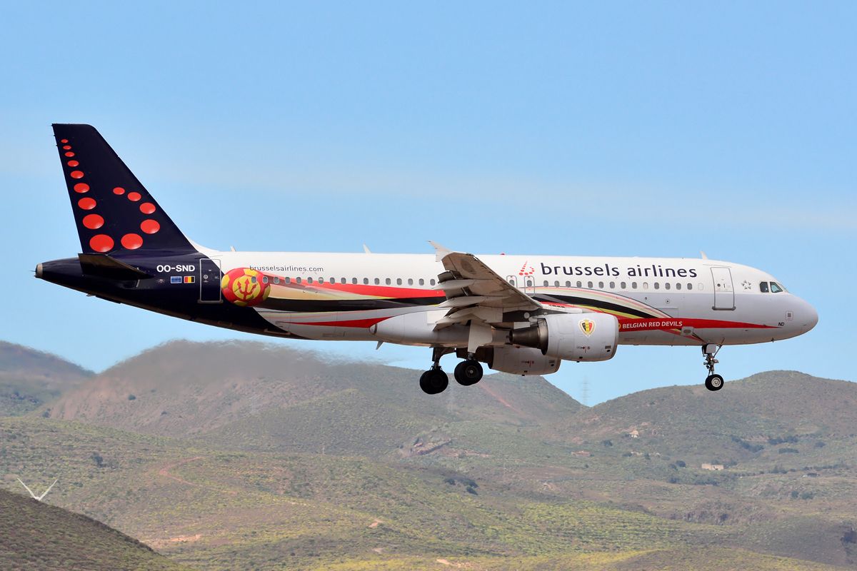 OO-SND · Airbus A320-214 · (LPA / GCLP)