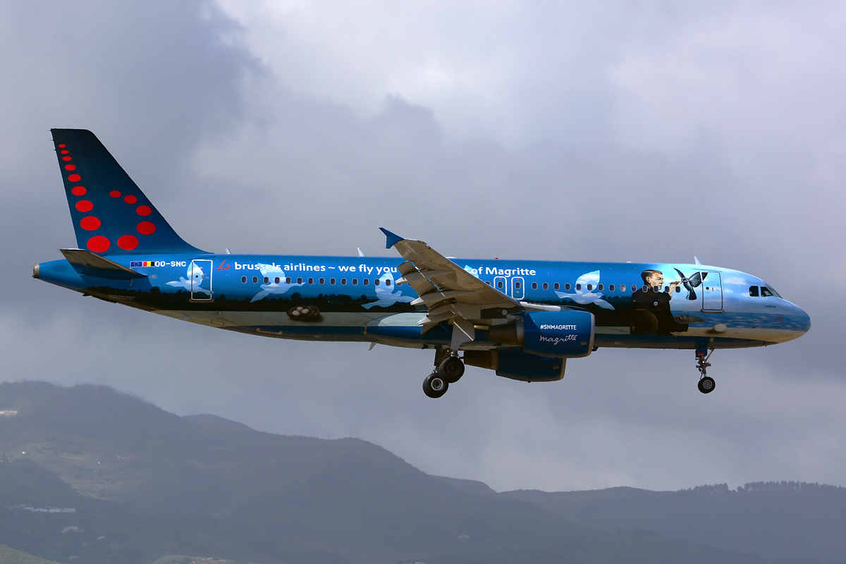 OO-SNC · Airbus A320-214 · (LPA / GCLP)