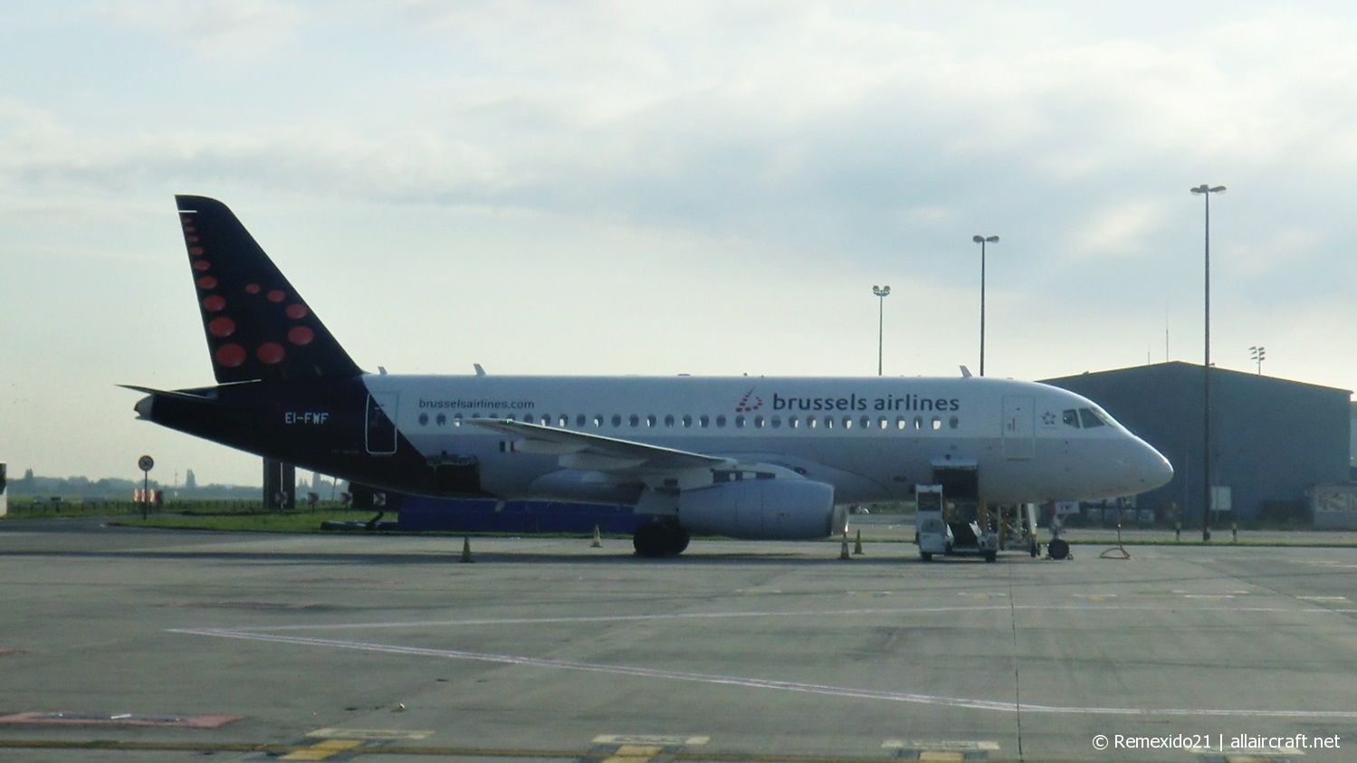 EI-FWF · Sukhoi Superjet 100-95B · (BRU / EBBR)