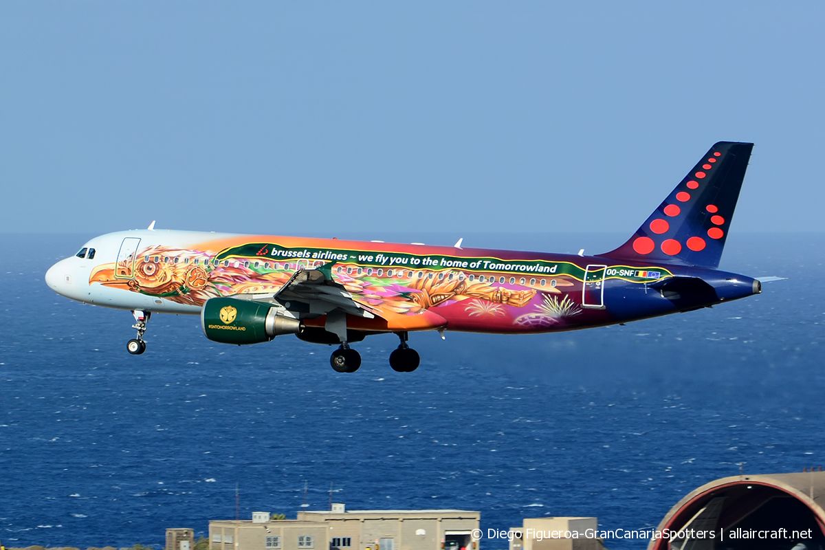 OO-SNF · Airbus A320-214 · (LPA / GCLP)