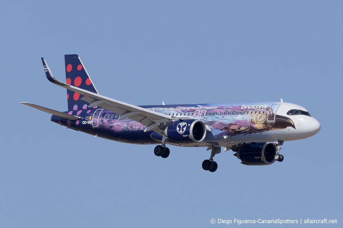 OO-SBB · Airbus A320-251N · (LPA / GCLP)