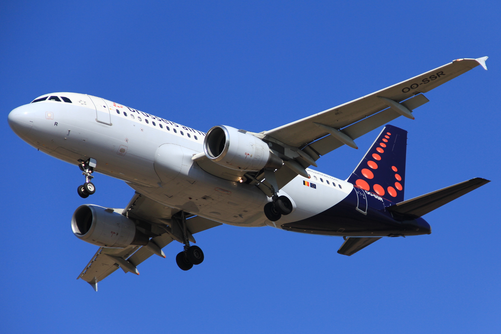 OO-SSR · Airbus A319-112 · (FCO / LIRF)