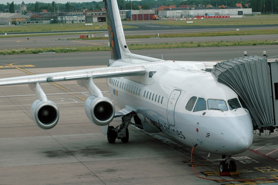 OO-DJP · British Aerospace Avro RJ85 · (BRU / EBBR)