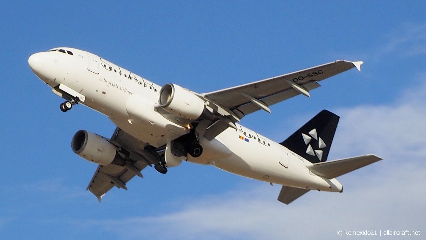 OO-SSC · Airbus A319-112 · (FAO / LPFR)