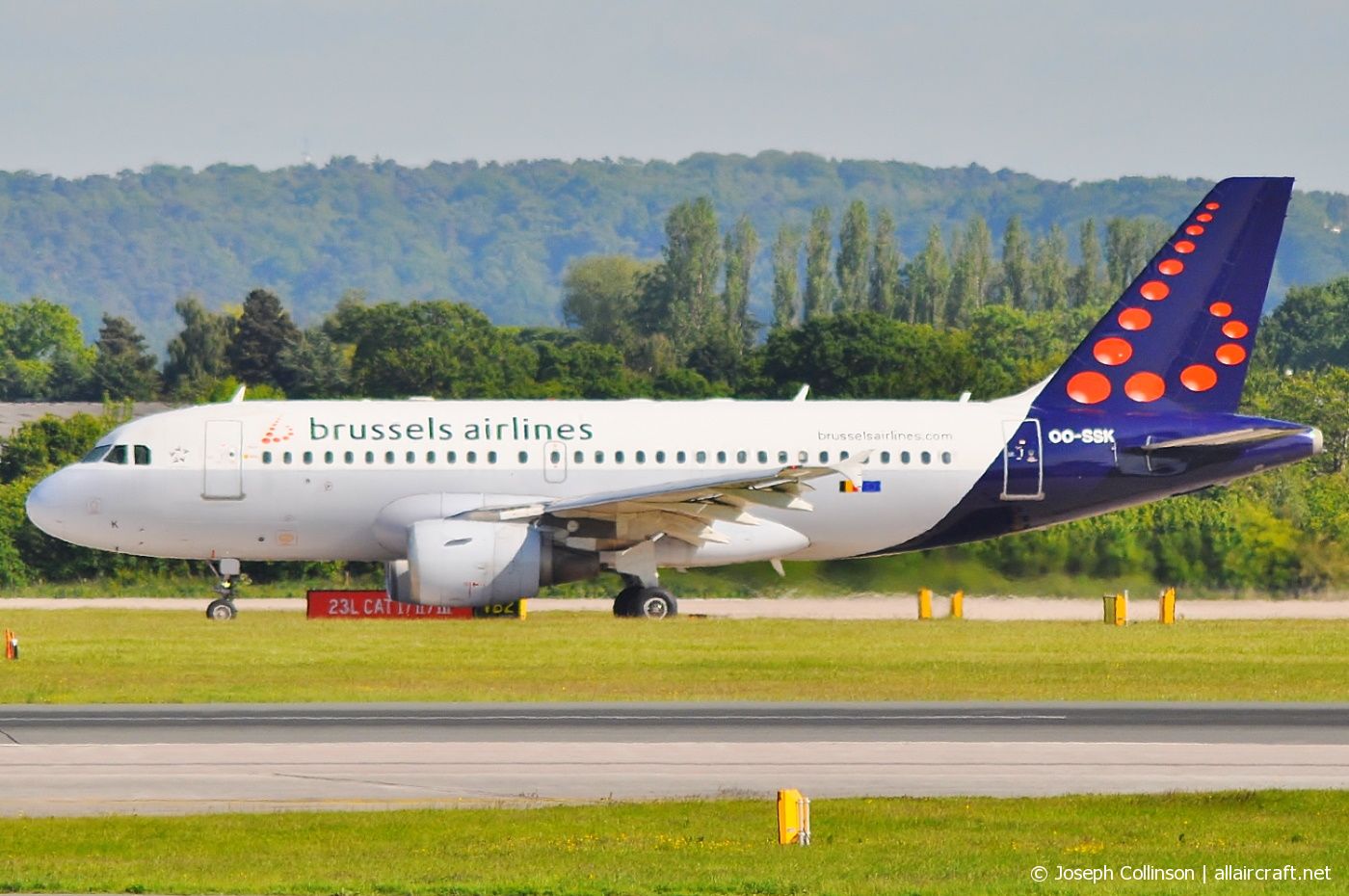 OO-SSK · Airbus A319-112 · (MAN / EGCC)