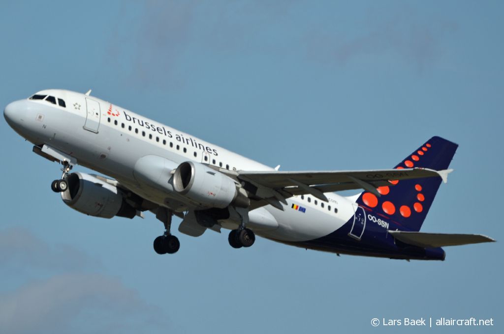 OO-SSN · Airbus A319-112 · (CPH / EKCH)