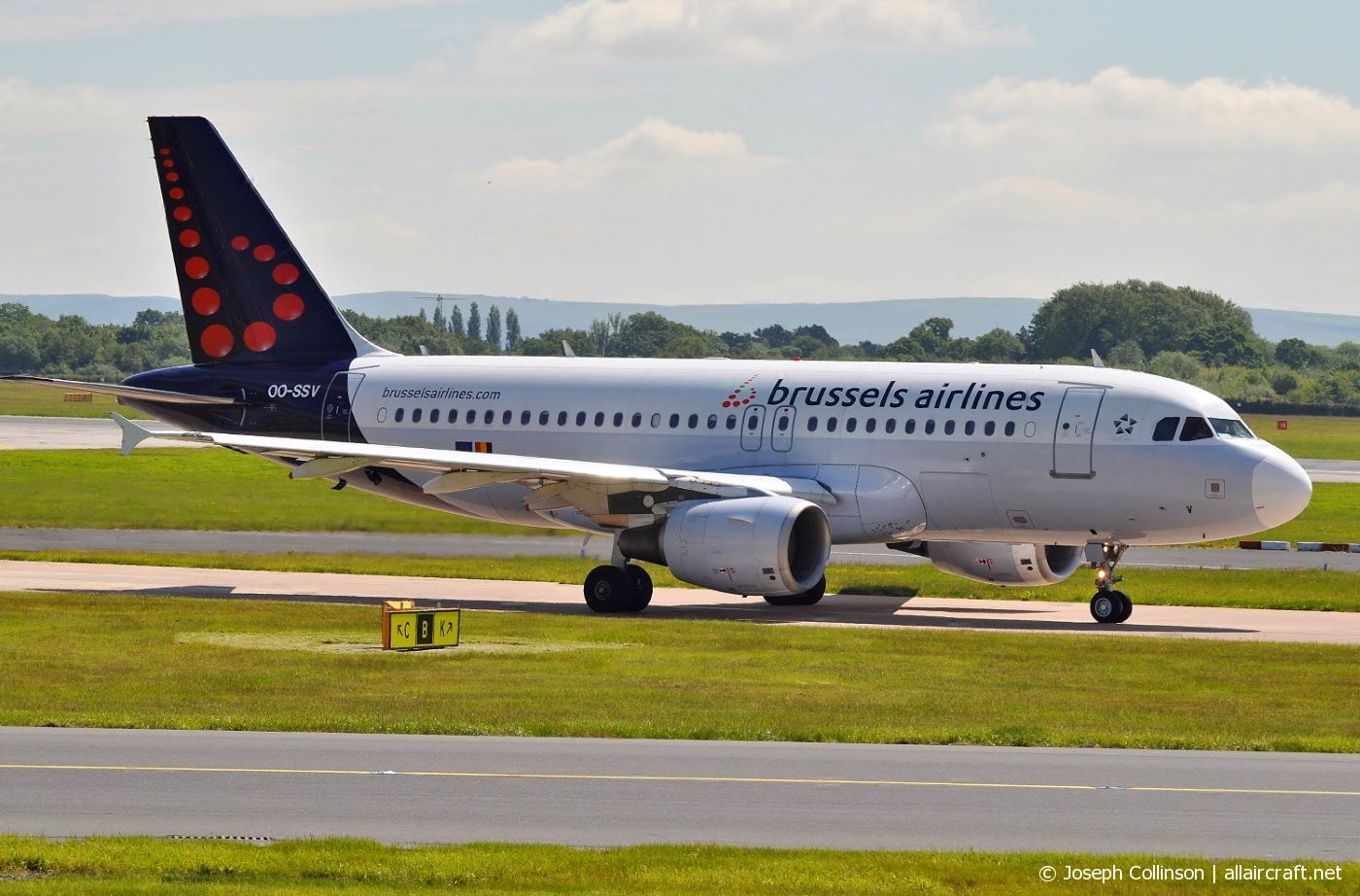 OO-SSV · Airbus A319-111 · (MAN / EGCC)