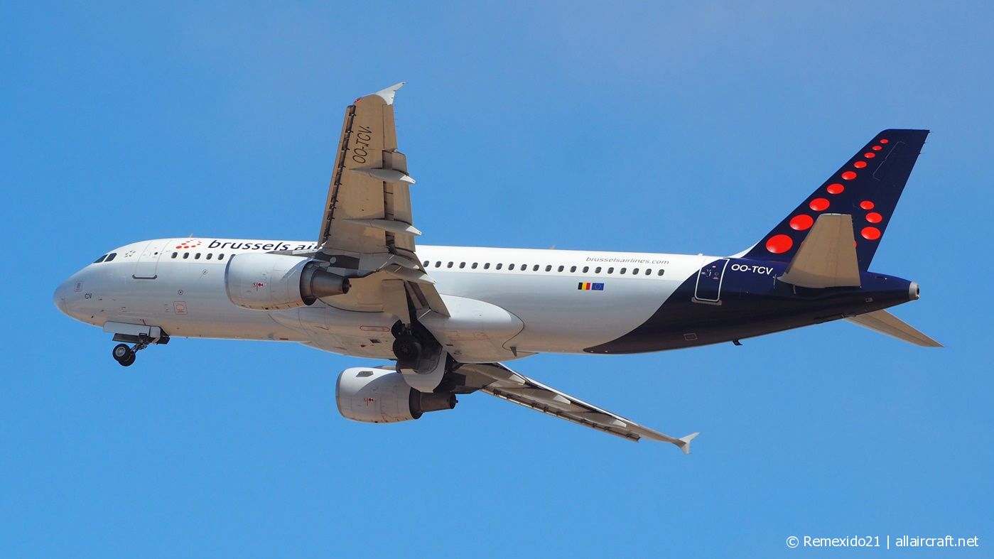 OO-TCV · Airbus A320-214 · (FAO / LPFR)