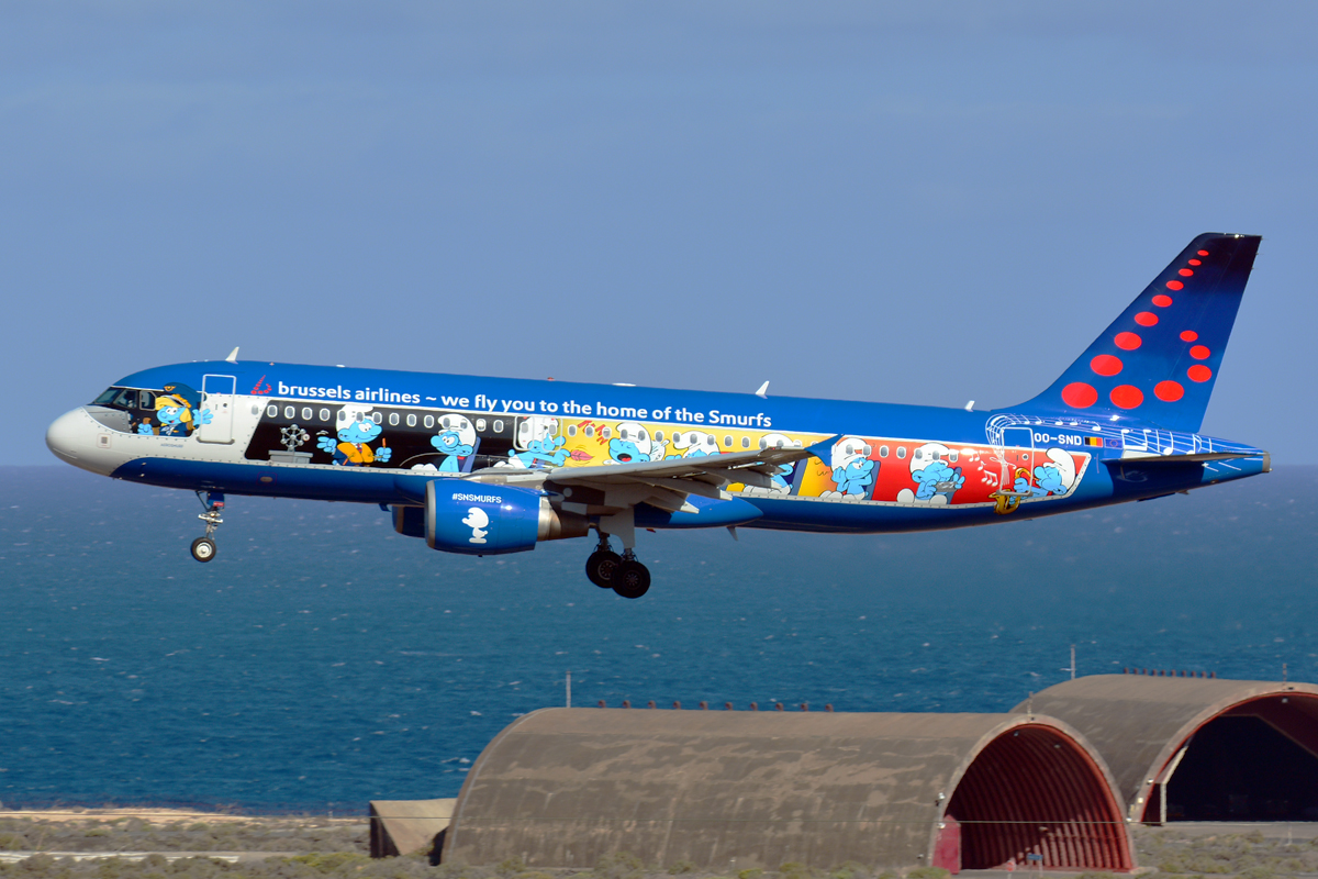 OO-SND · Airbus A320-214 · (LPA / GCLP)
