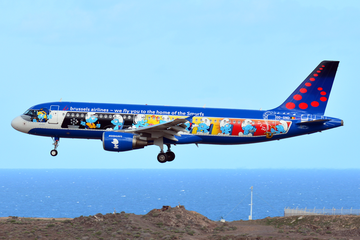OO-SND · Airbus A320-214 · (LPA / GCLP)