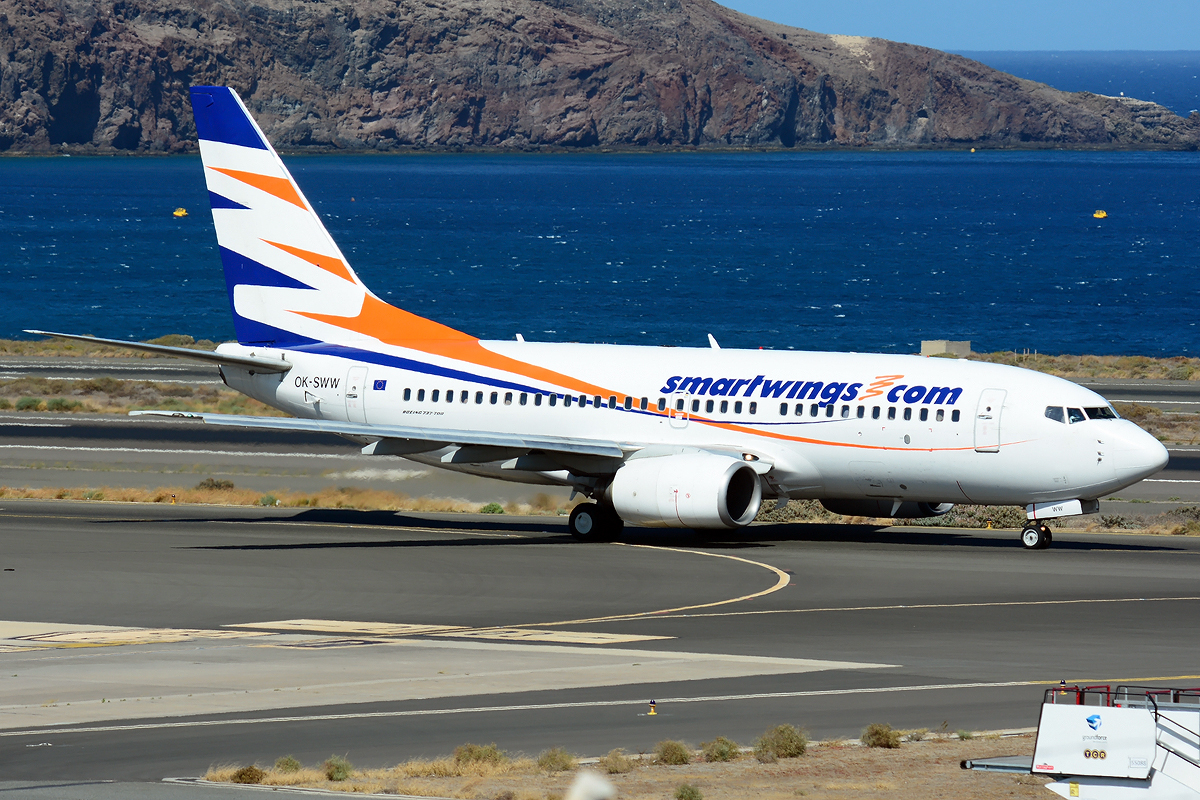 OK-SWW · Boeing 737-7Q8 · (LPA / GCLP)