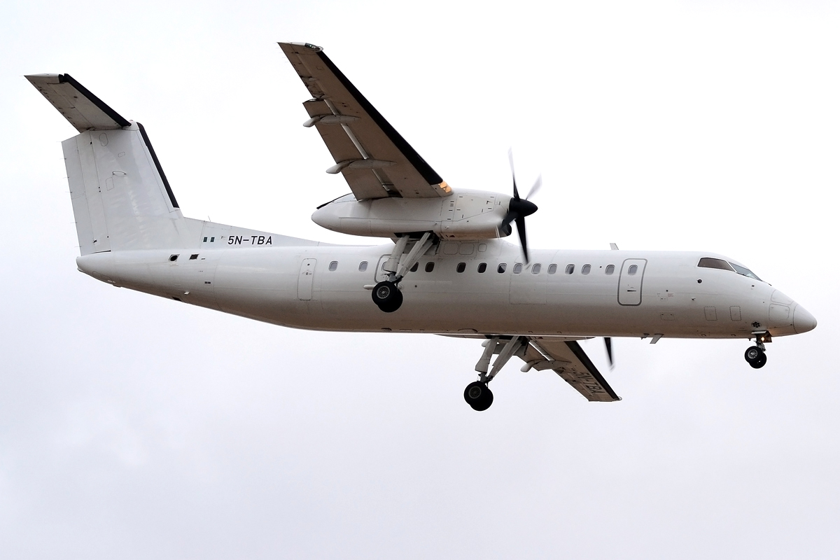 5N-TBA · Bombardier Dash 8-Q315 · (LPA / GCLP)
