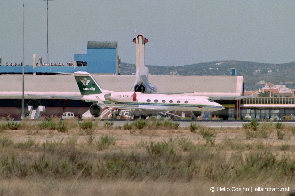 HZ-AFX · Gulfstream Aerospace G-IV · (FAO / LPFR)