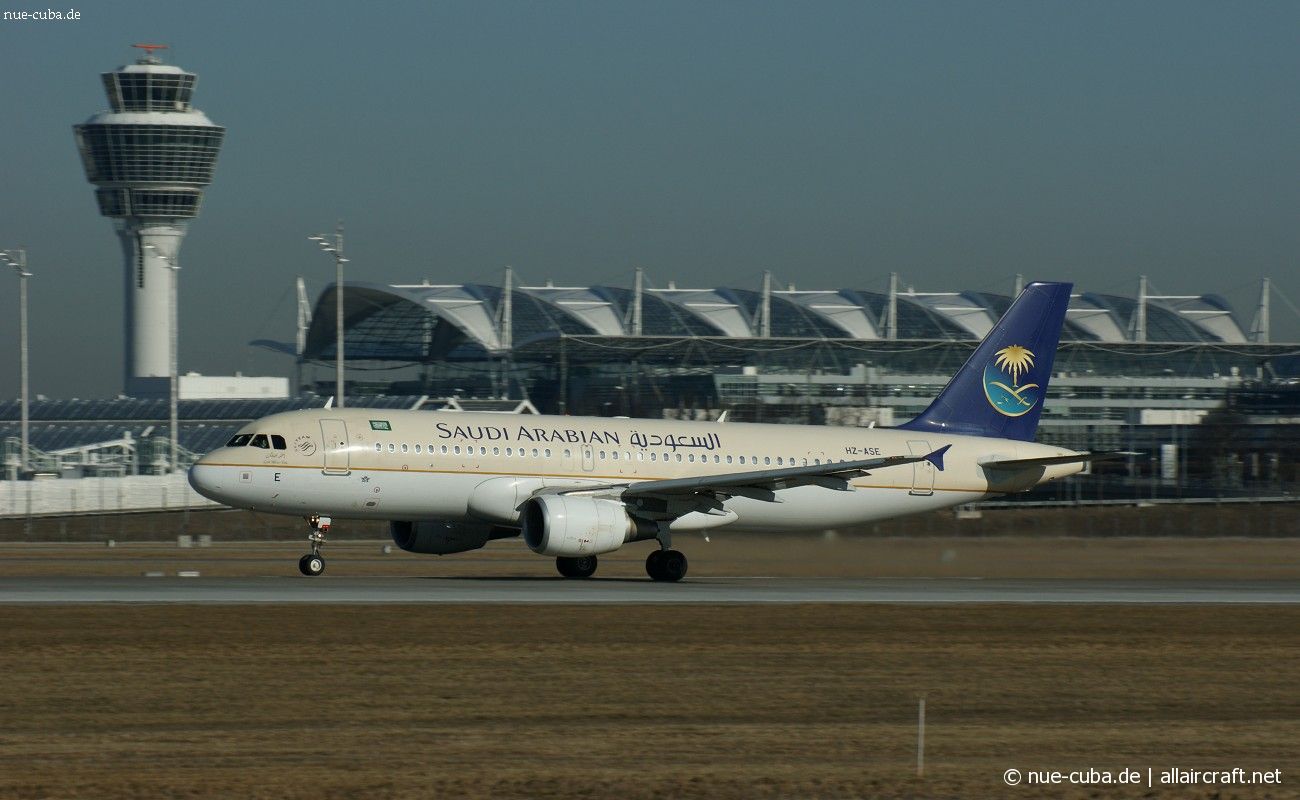HZ-ASE · Airbus A320-214 · (MUC / EDDM)