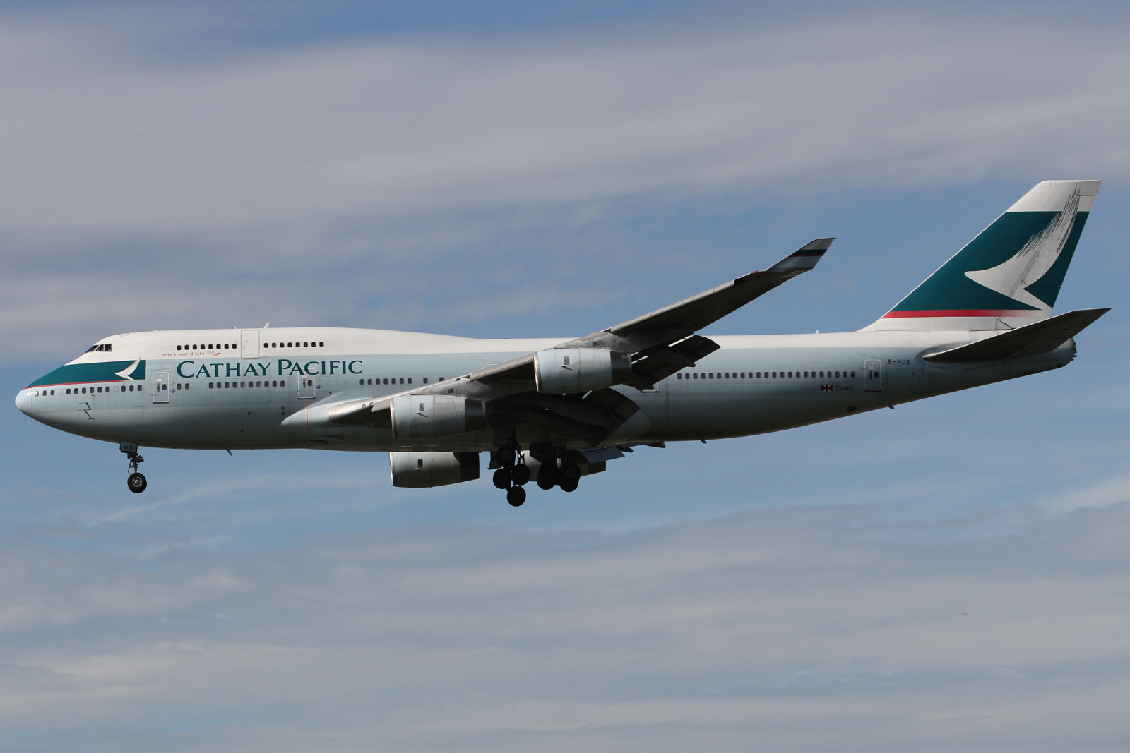 B-HUD · Boeing 747-467 · (LHR / EGLL)